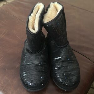 UGG BLACK SPARKLE BOOTIES